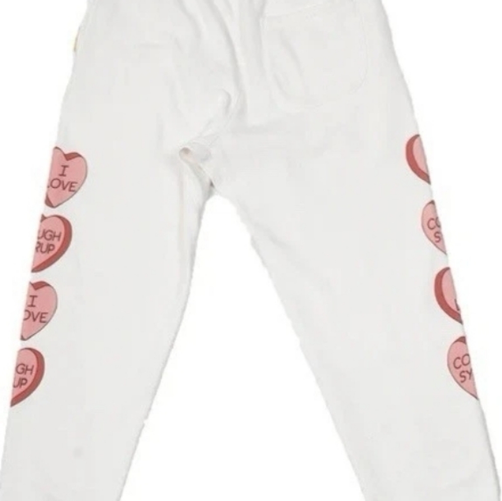 Awful Lot of Cough Syrup Valentine's Day Joggers NEW WITH TAGS Size 2XL